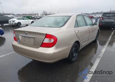 2002 Toyota Camry Le from USA, damaged, VIN 4T1BE32K02U612751